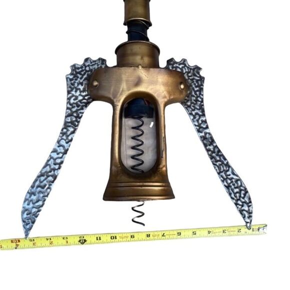 Elements Wine Country Moon Top Corkscrew Wall Decor GUC read note - Picture 10 of 11